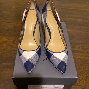 Ann Taylor Mila Gingham Pump 6.5